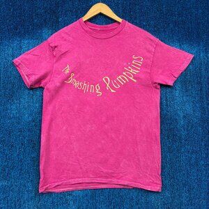 The Smashing Pumpkins Infinite Sadness Tour Pink Rock T-Shirt Size Medium